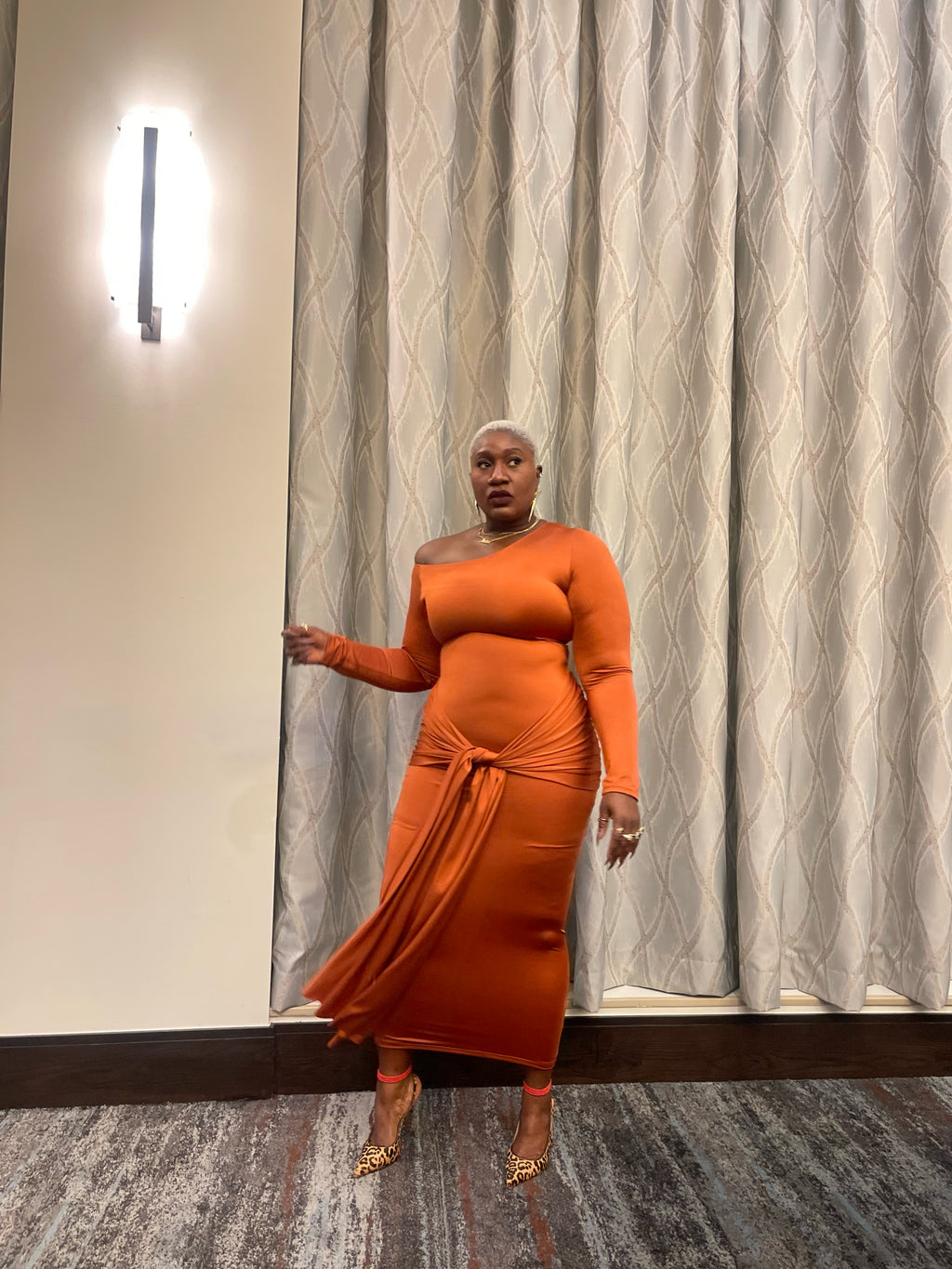 Flatter Phatter Dress