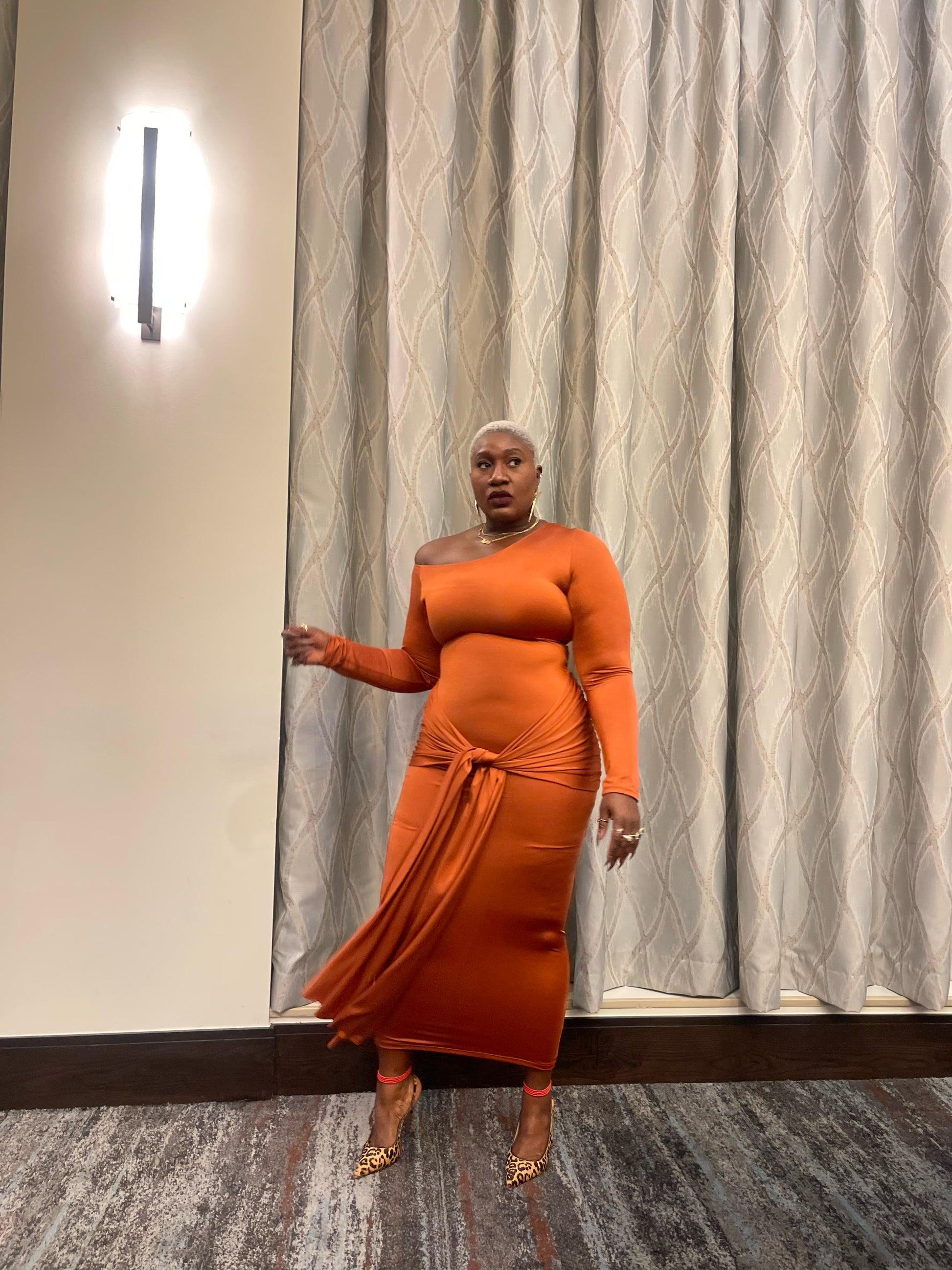 Flatter Phatter Dress