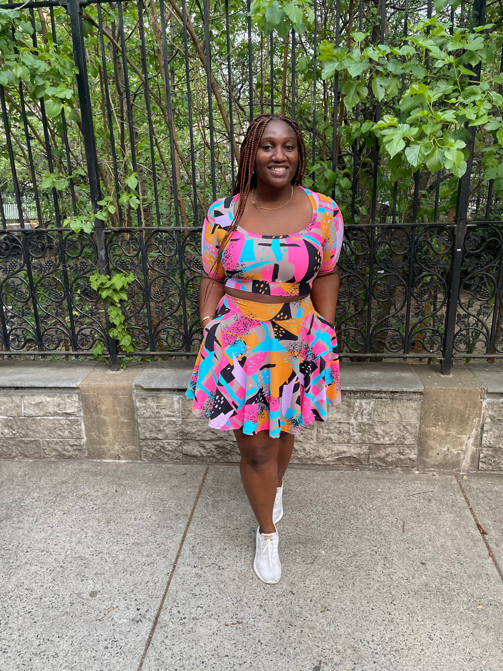 Wizzi Summer Skater Skirt Set