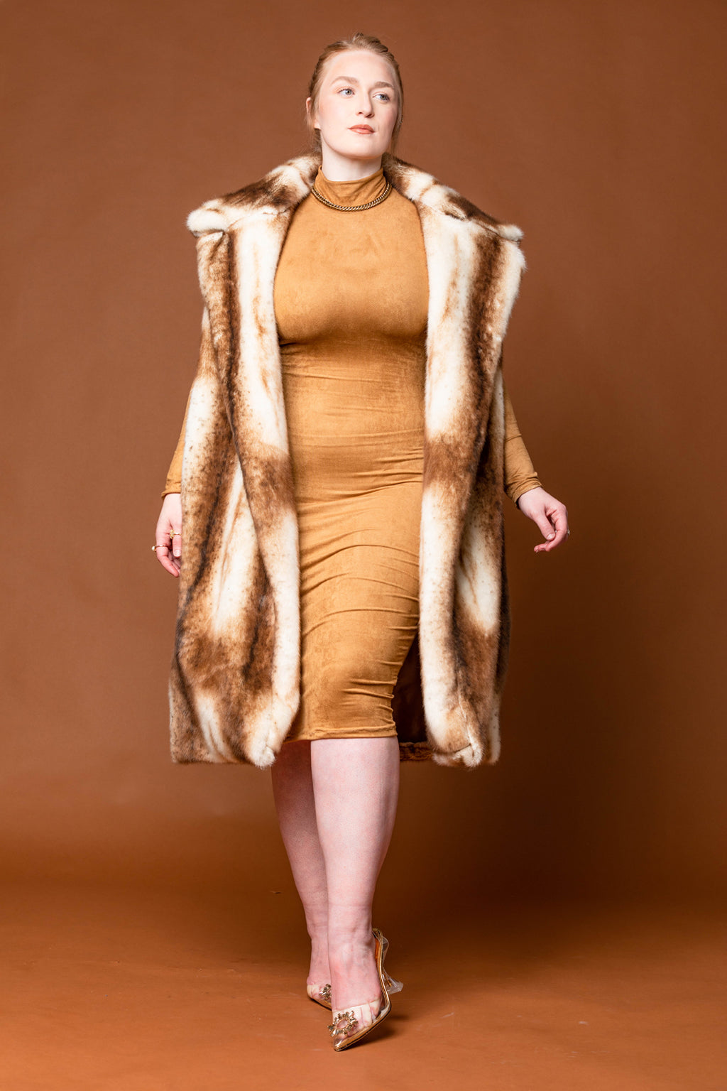 Faux Sable Vest