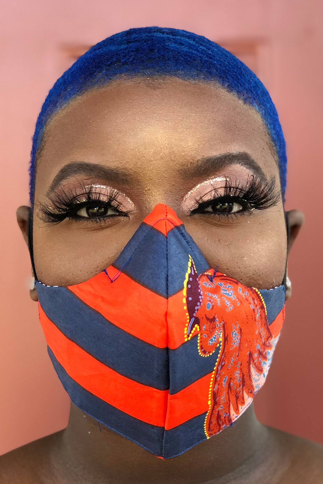 Red Rooster Face Mask